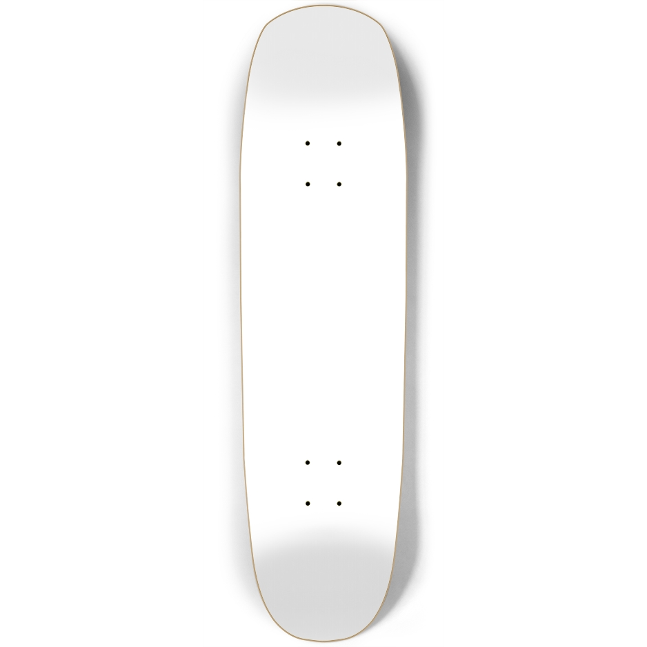 Blank Skateboard Square Nose