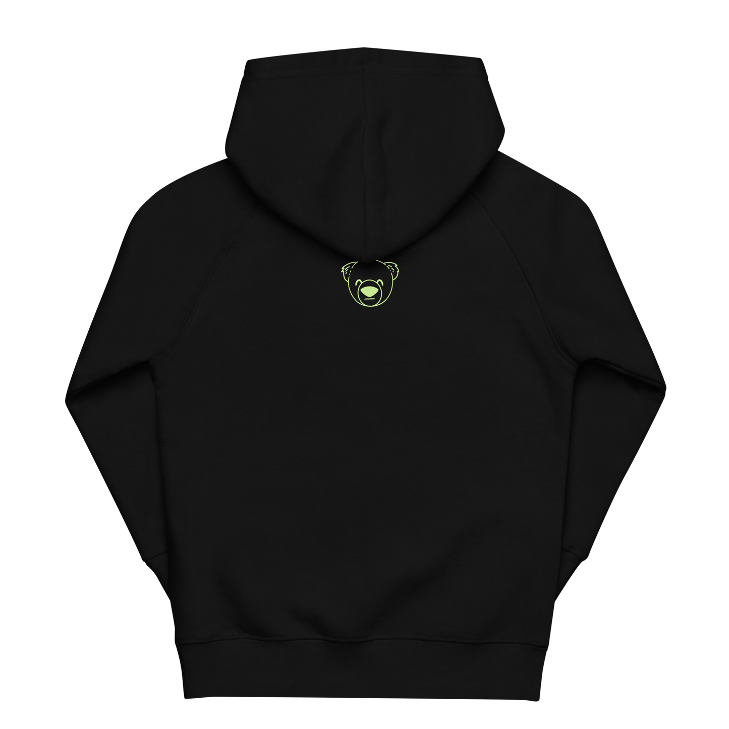 WeBearish Acceptance Kids Hoodie (Black/WeBearish Green)