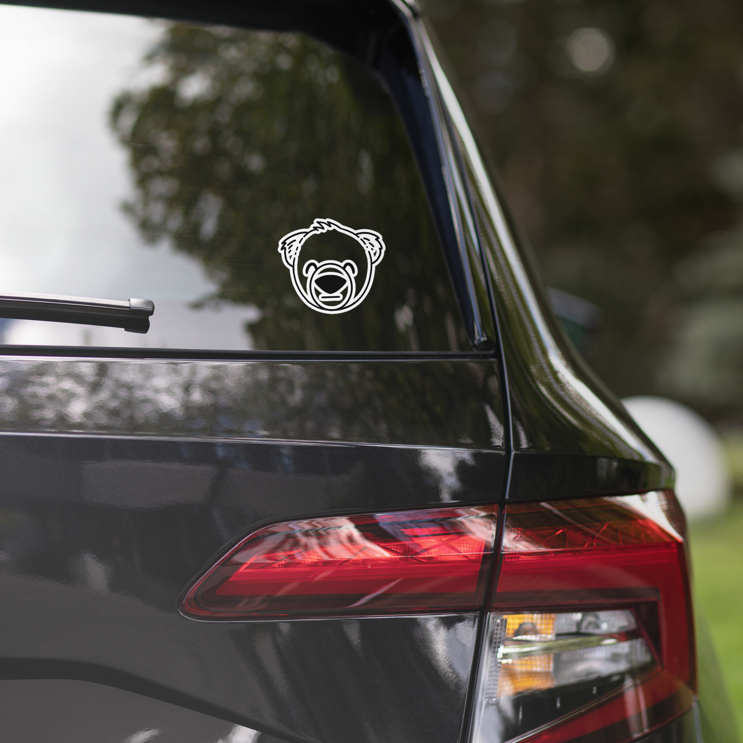 WeBearish Bearish Stickers (Black)
