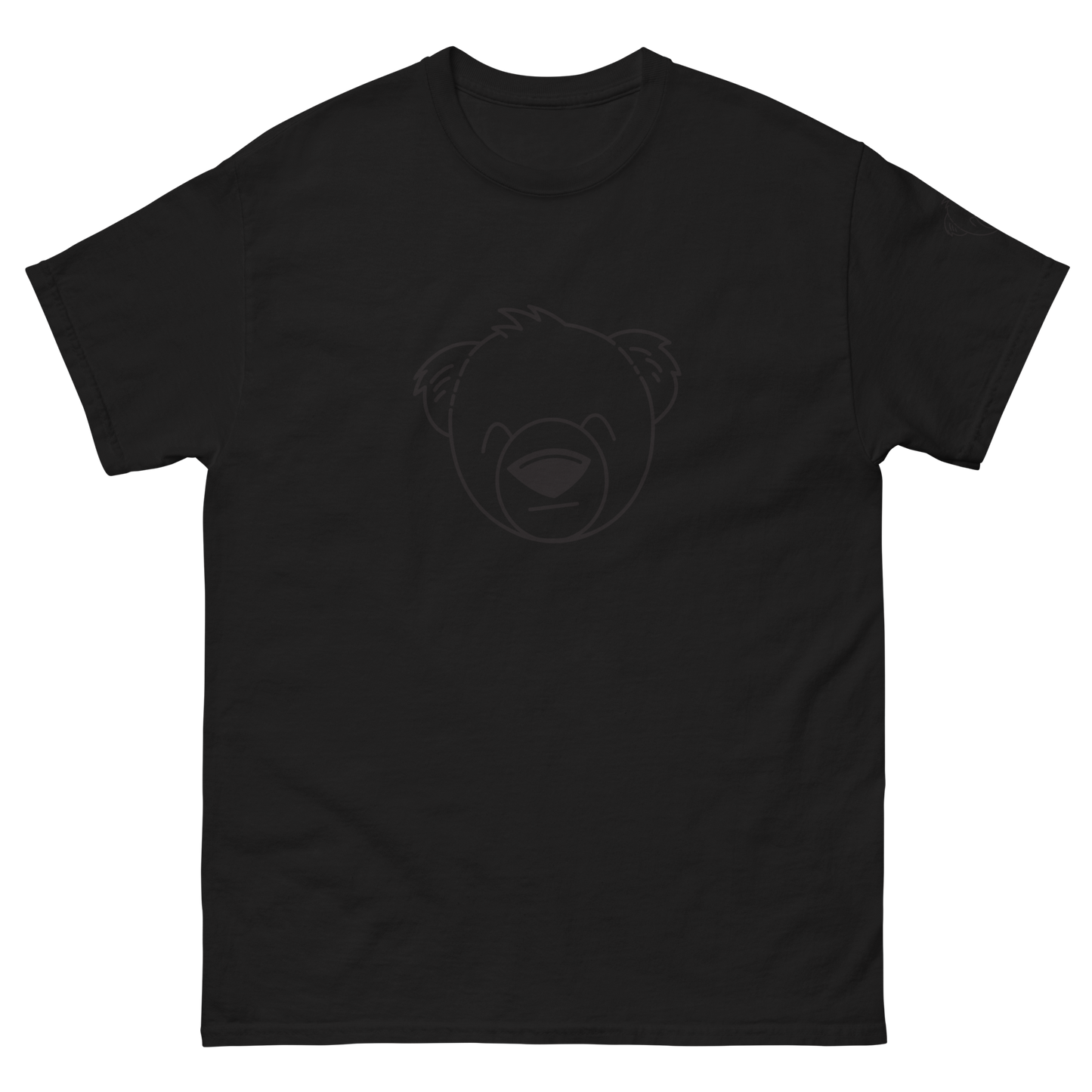 WeBearish Men's Classic T-Shirt (Black/Black)