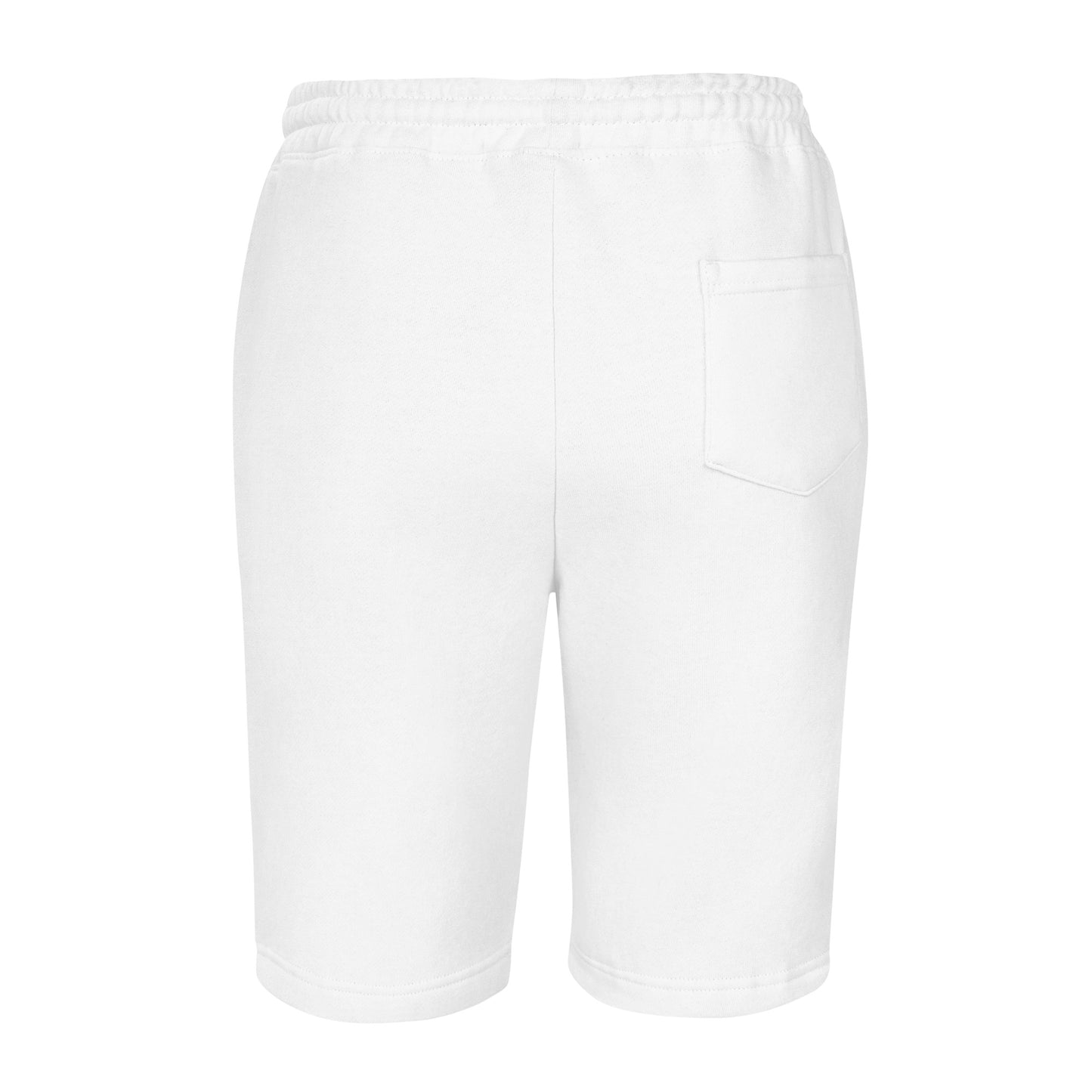 WeBearish Acceptance Men's Fleece Shorts (White)