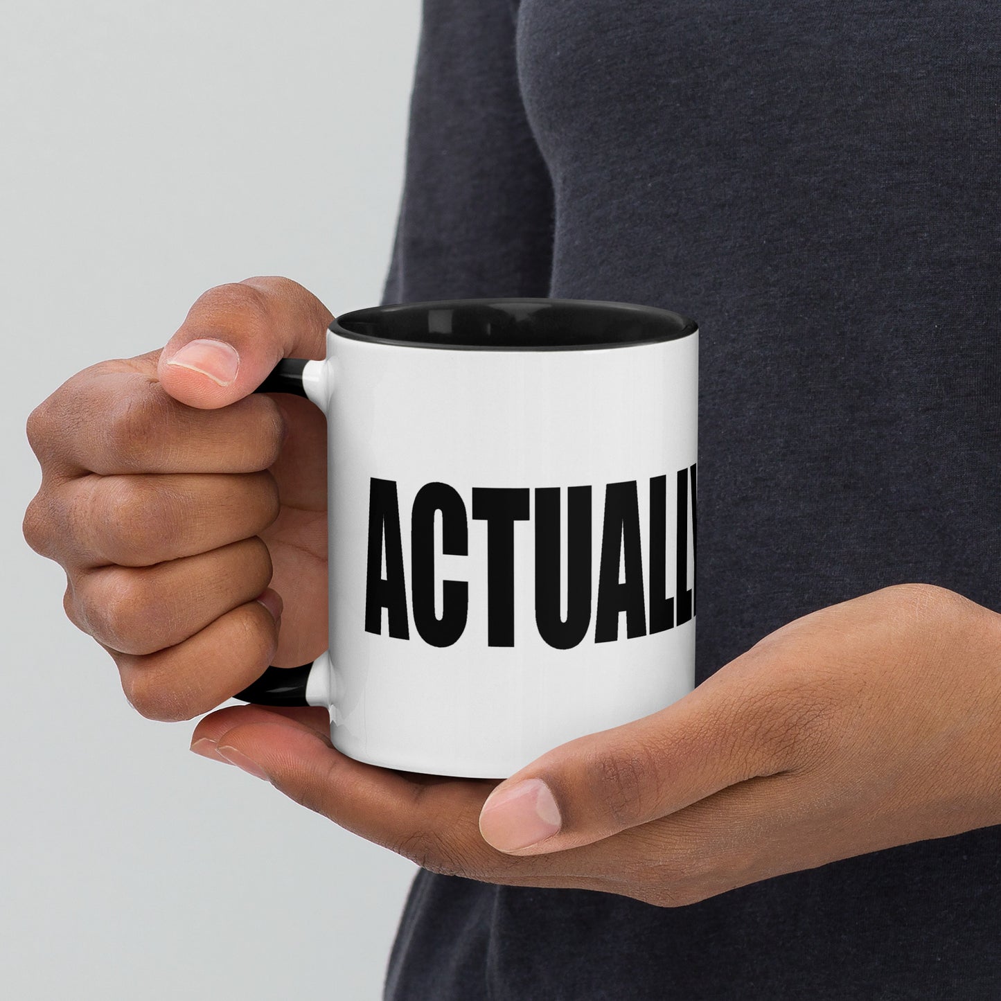 Actually Autistic Coffee Mug (Black & White)