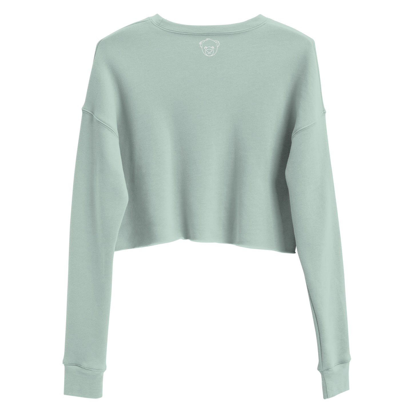 Autism Acceptance Crop Sweatshirt (Dusty Blue)