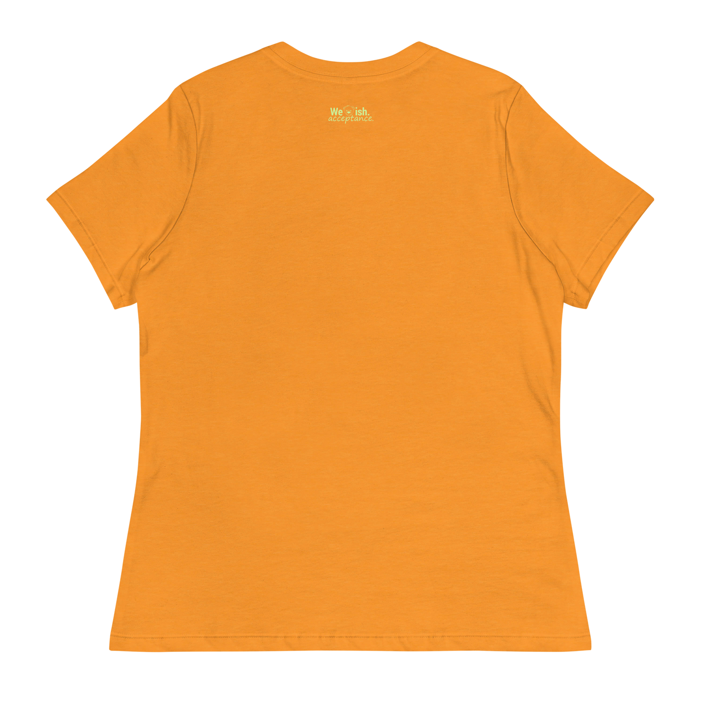 Actually Autistic Women's T-Shirt (Orange)