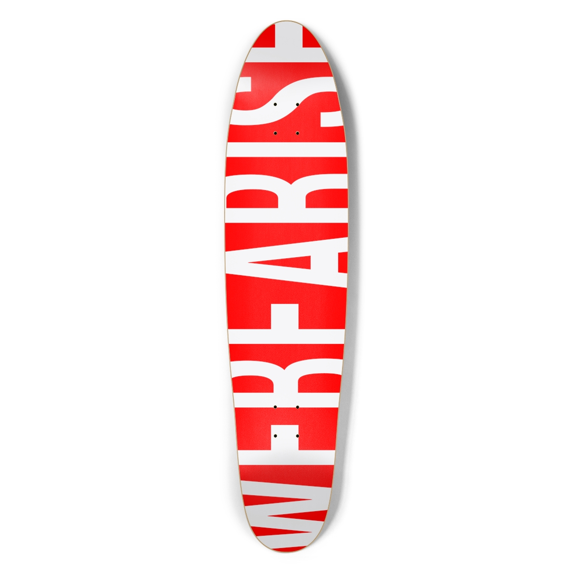 WeBearish Red Longboard