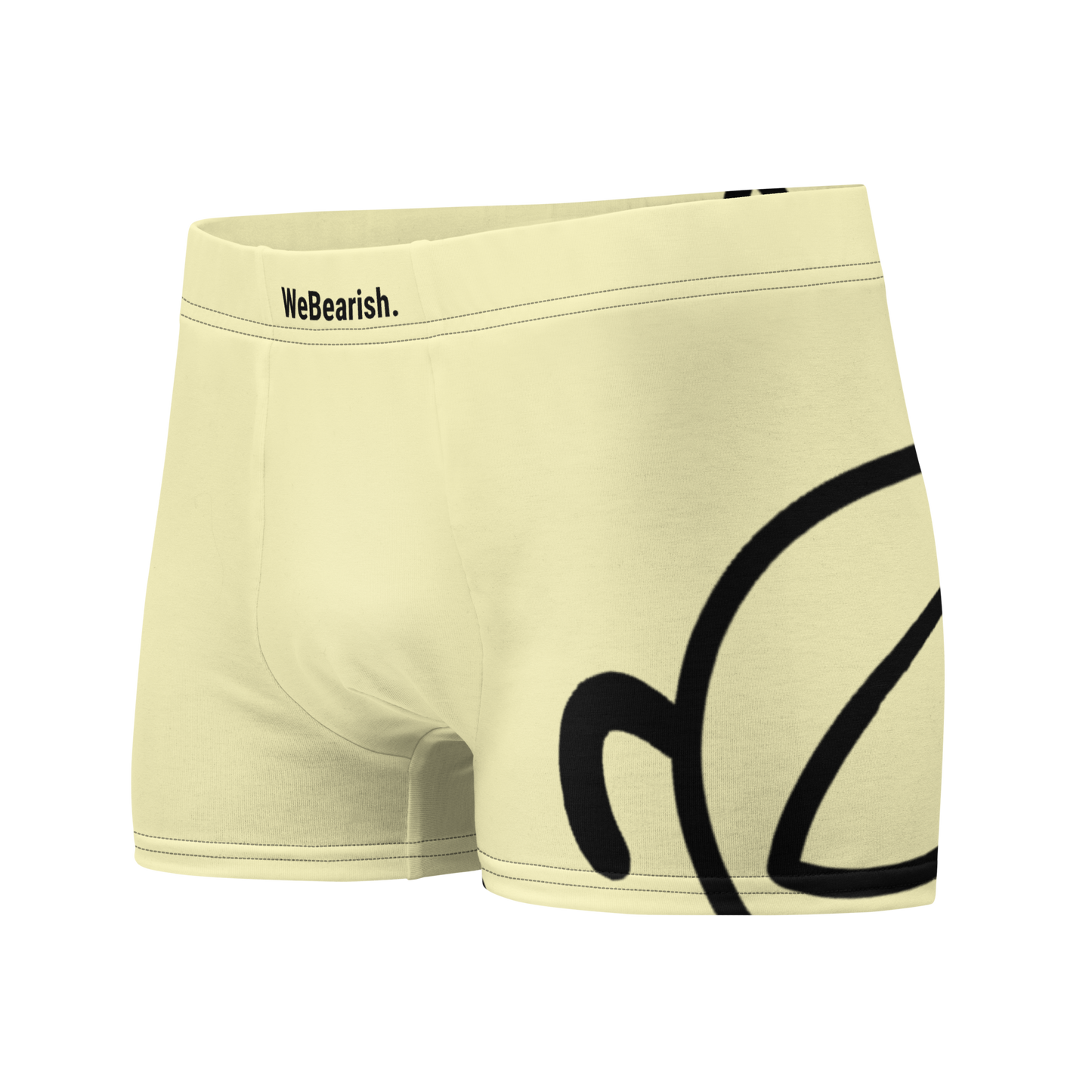 WeBearish Boxer Briefs (Yellow/Black)