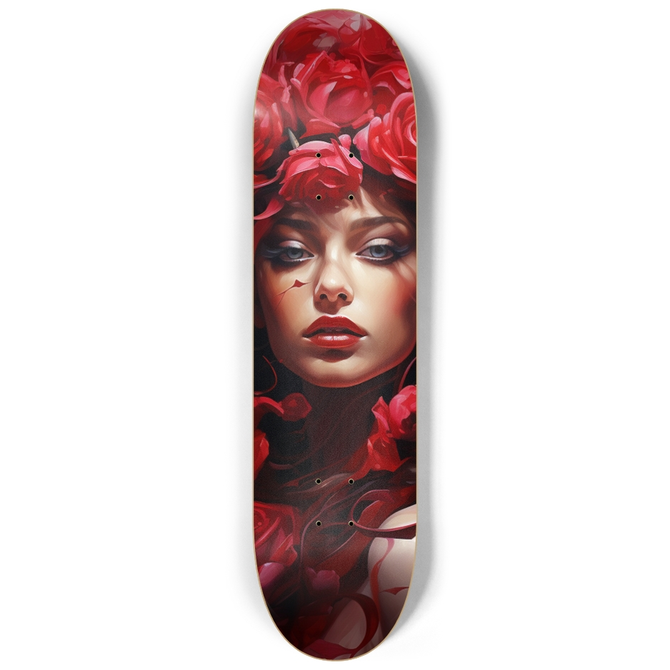 Roses Are Red Skateboard