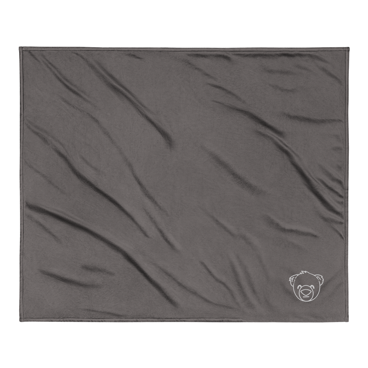 WeBearish Embroidered Sherpa Blanket