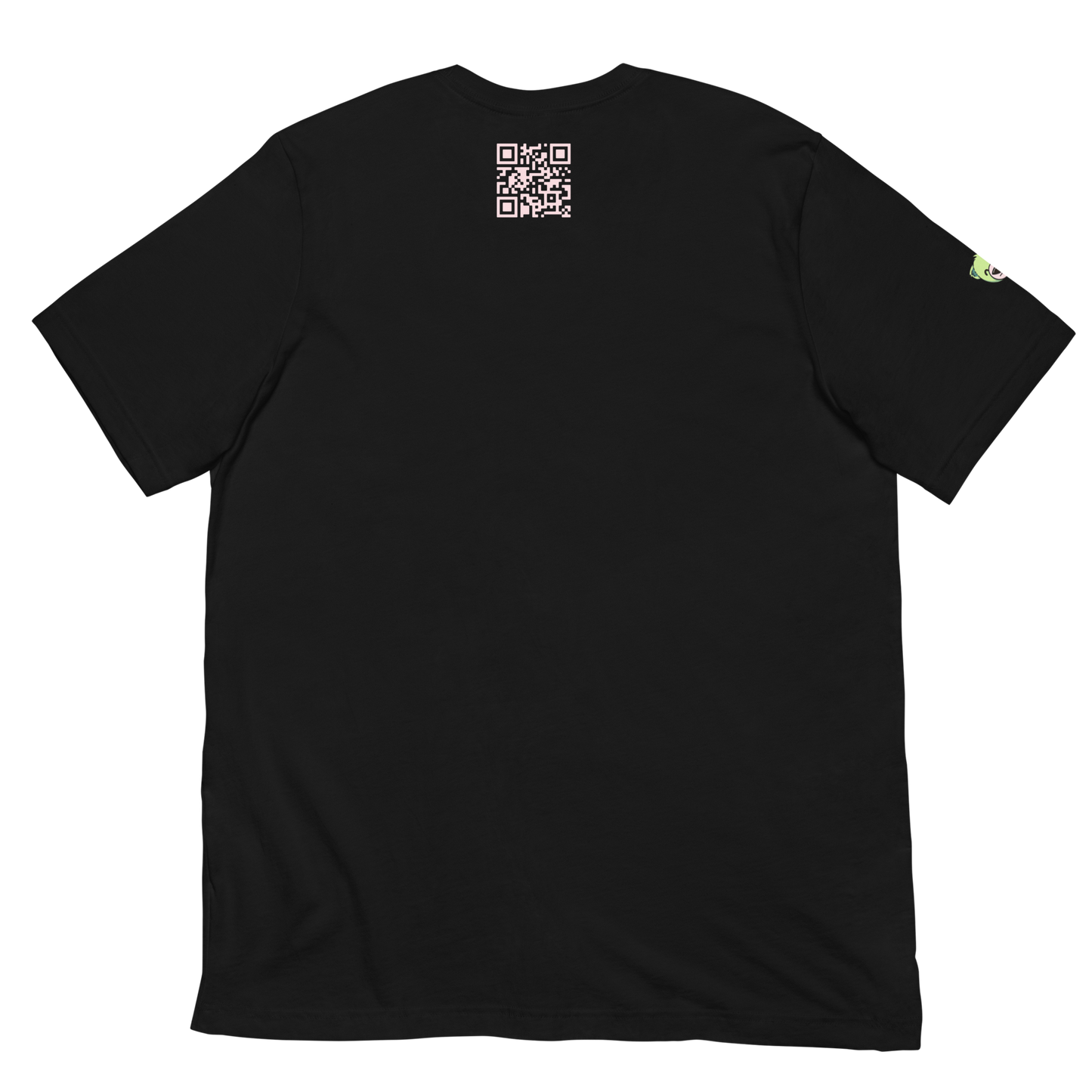 WeBearish Sad As Bear Black Unisex T-shirt (Black/White)