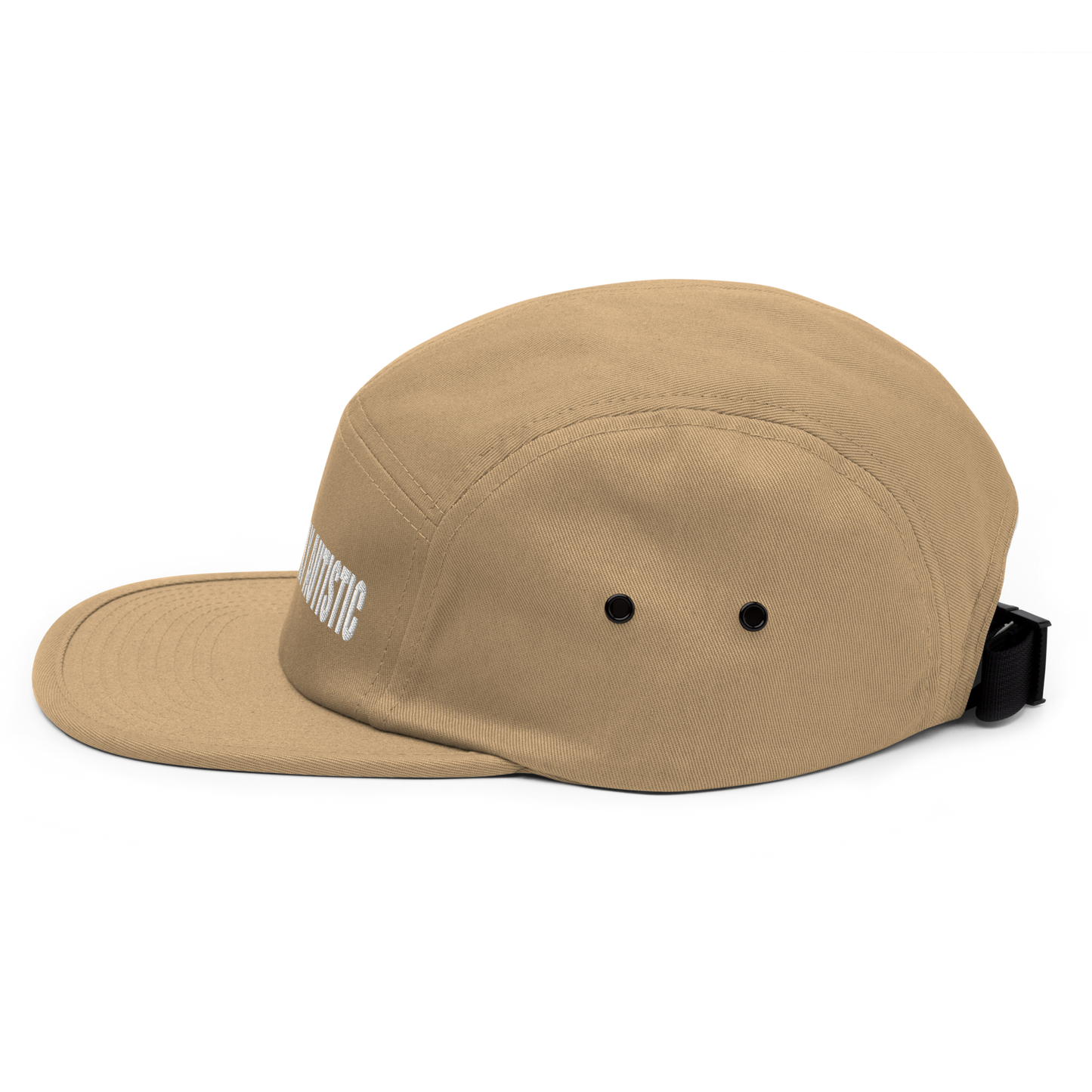 Actually Autistic Five Panel Hat (Khaki)