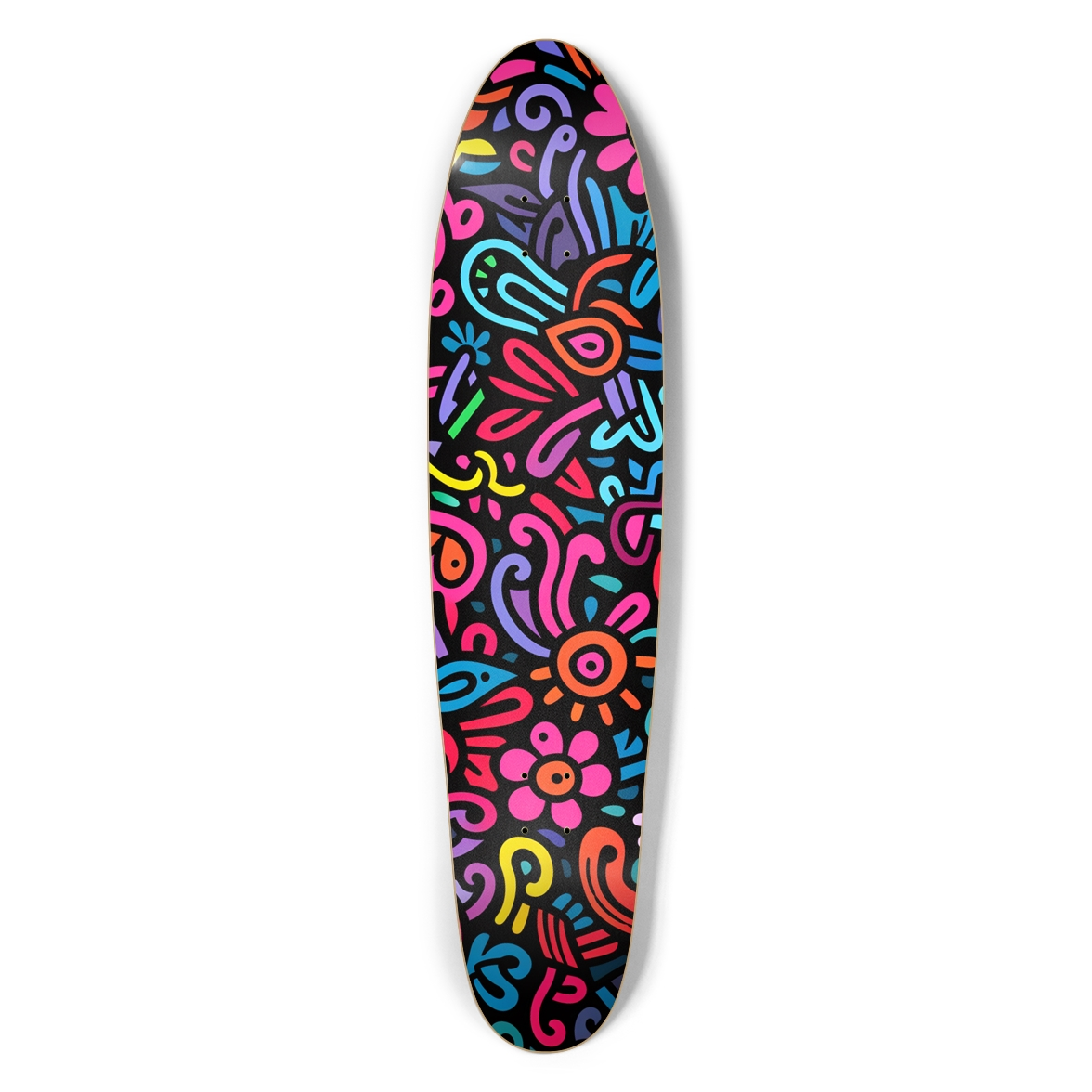Bright Vibes Longboard