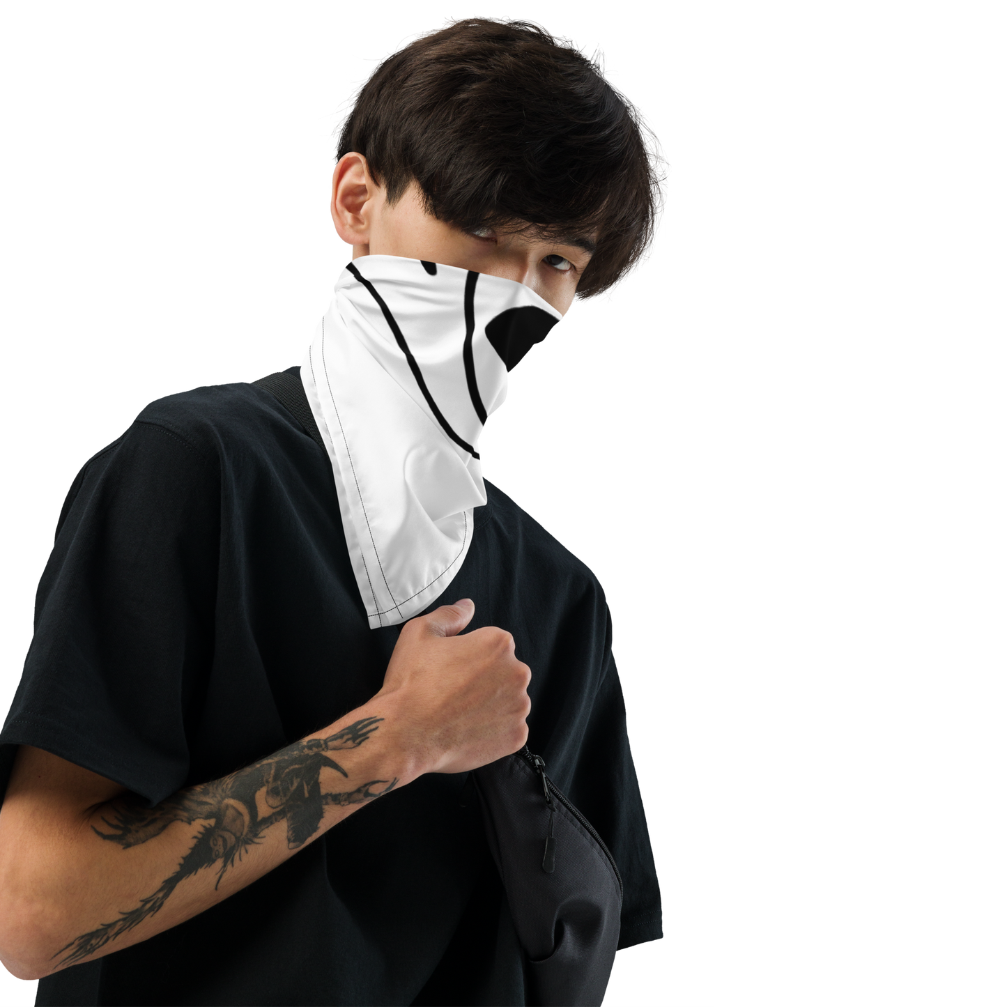 WeBearish Bandana (Black & White)