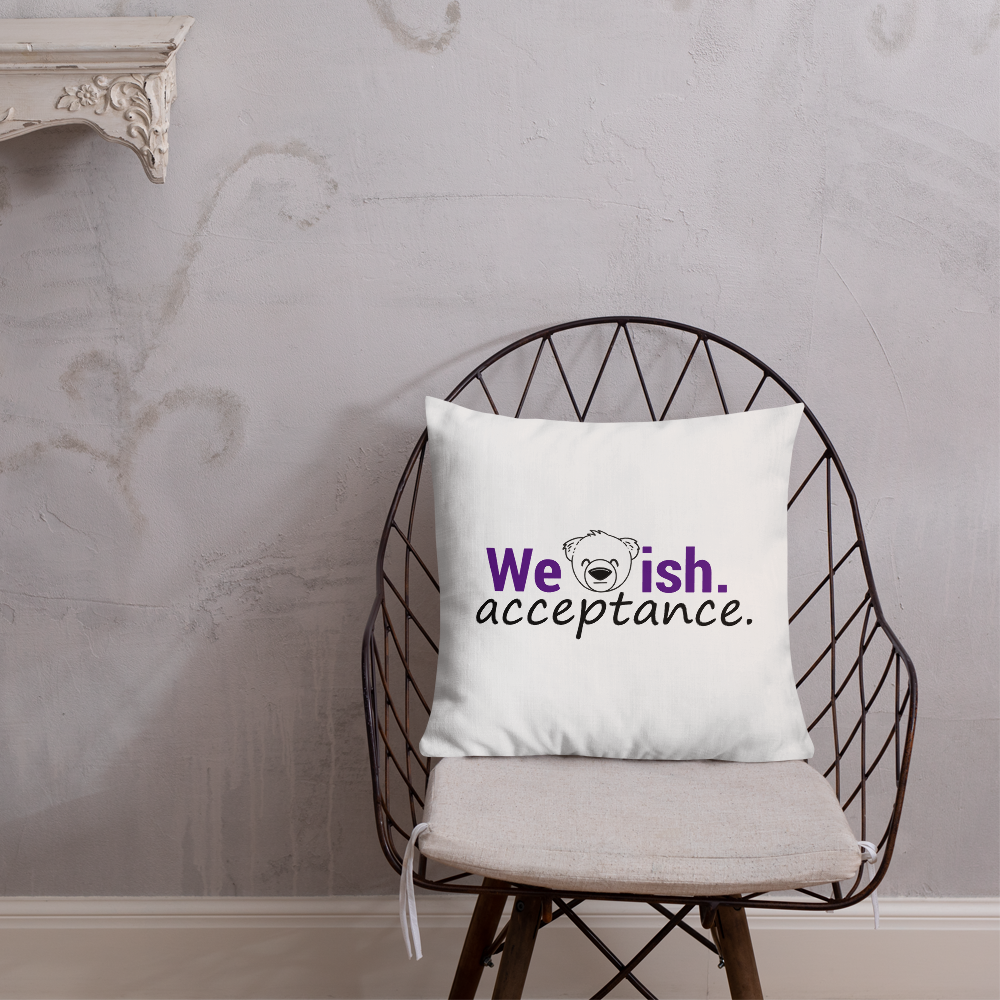 WeBearish Acceptance Pillow