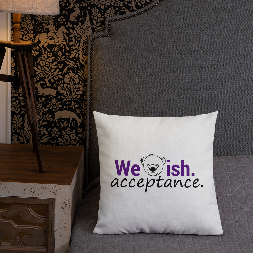 WeBearish Acceptance Pillow