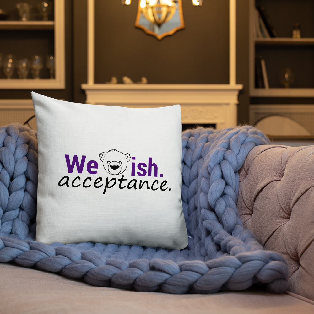 WeBearish Acceptance Pillow
