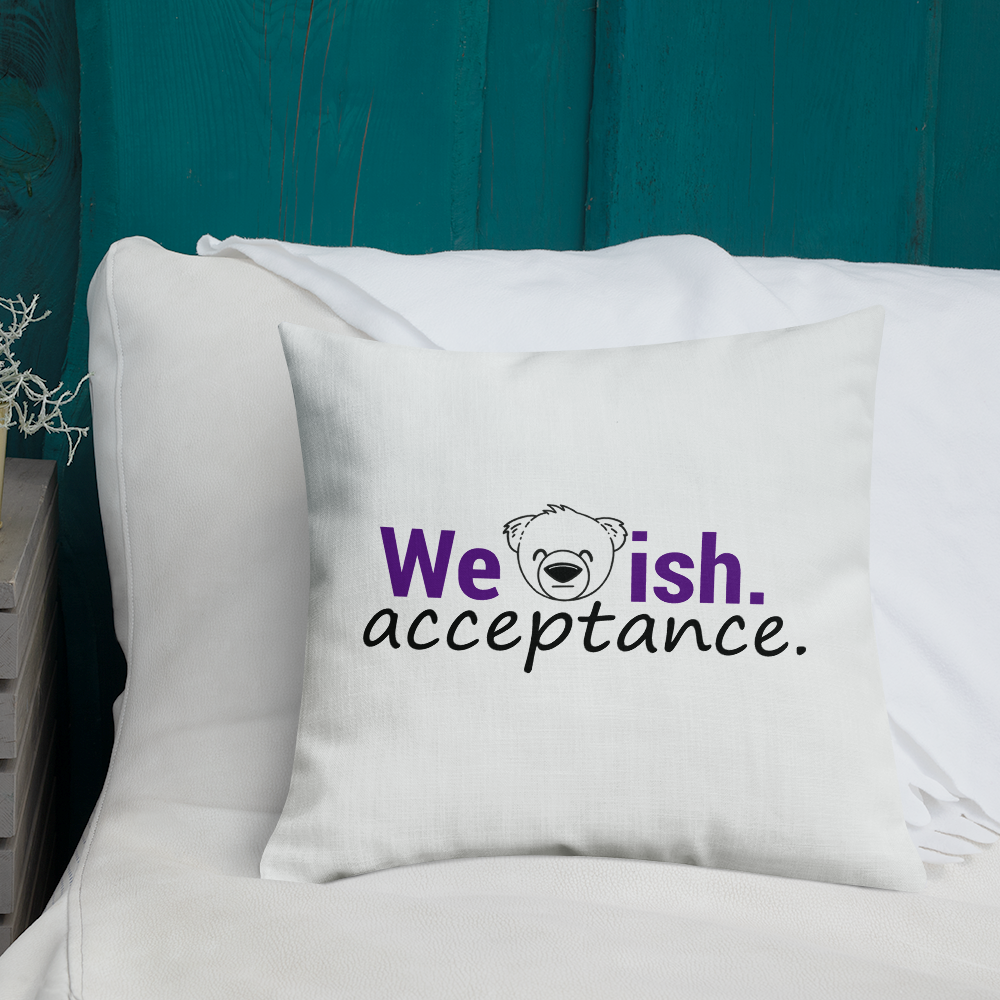 WeBearish Acceptance Pillow