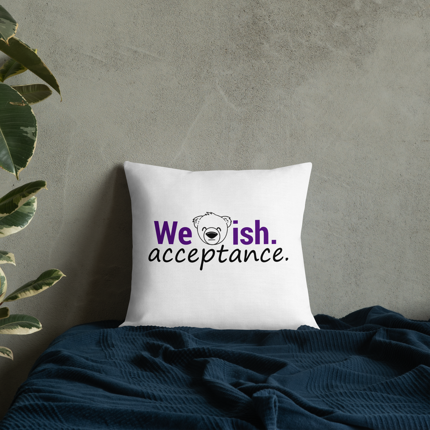 WeBearish Acceptance Pillow