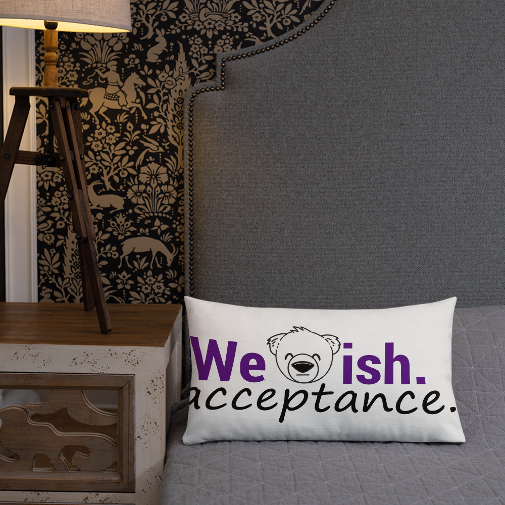 WeBearish Acceptance Pillow