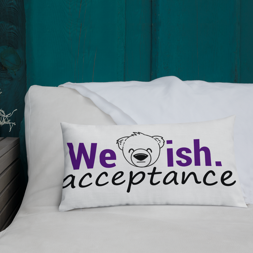WeBearish Acceptance Pillow