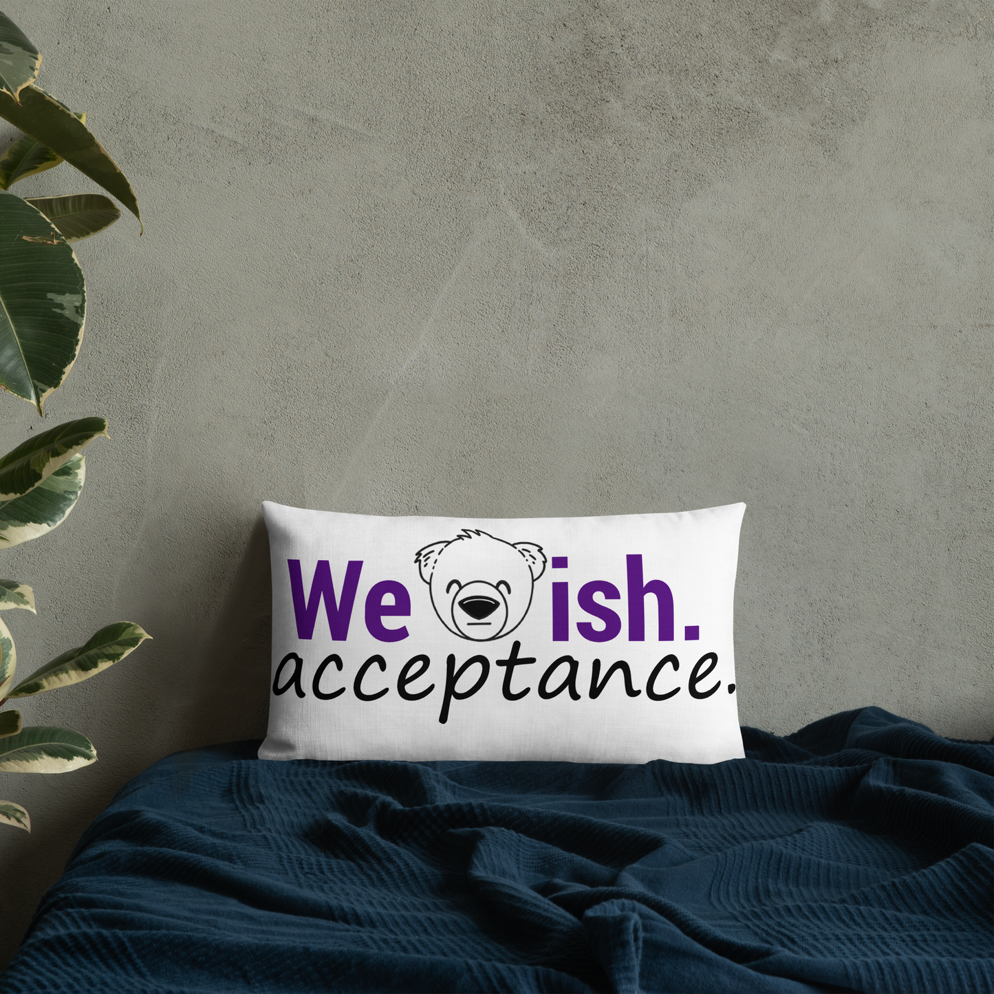 WeBearish Acceptance Pillow