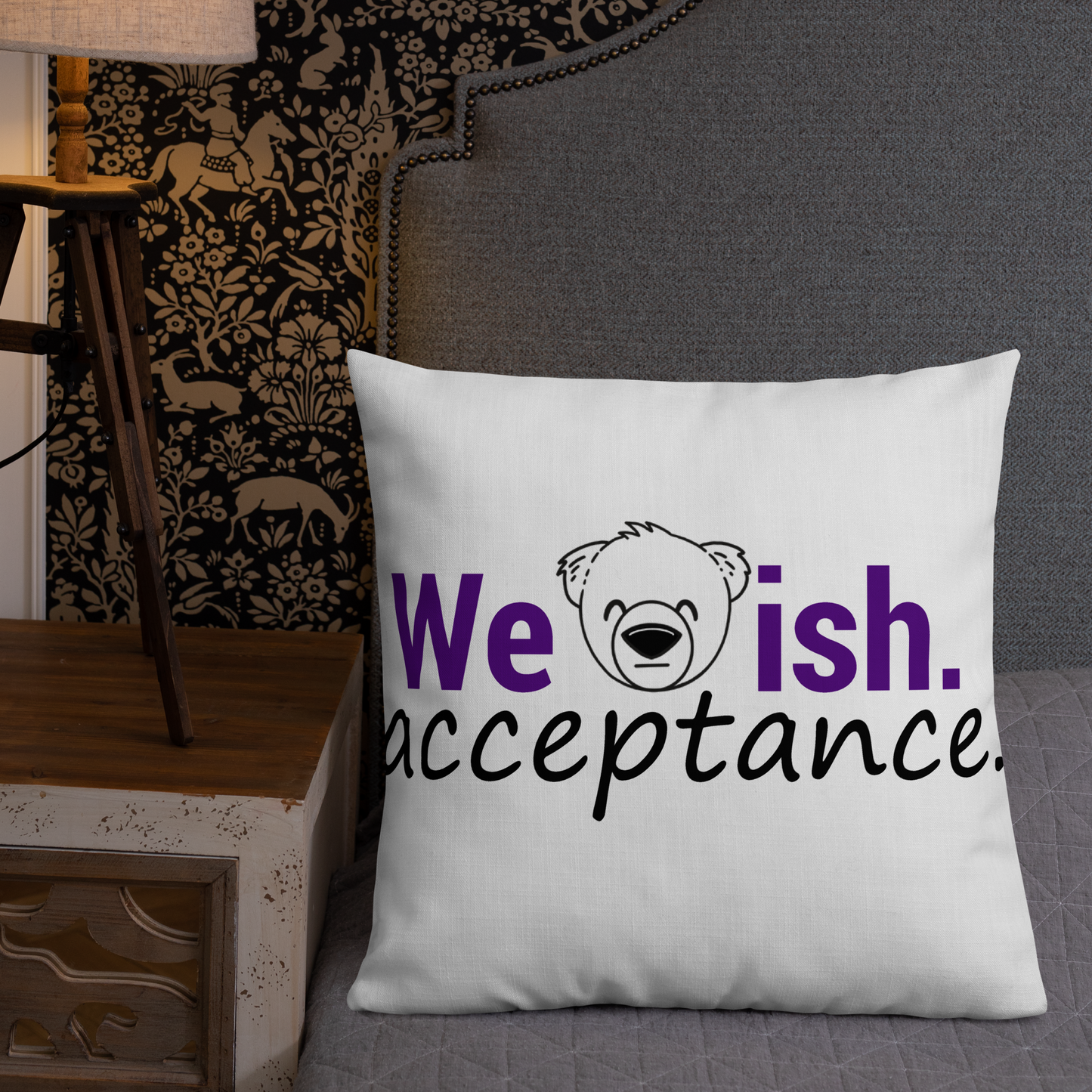WeBearish Acceptance Pillow
