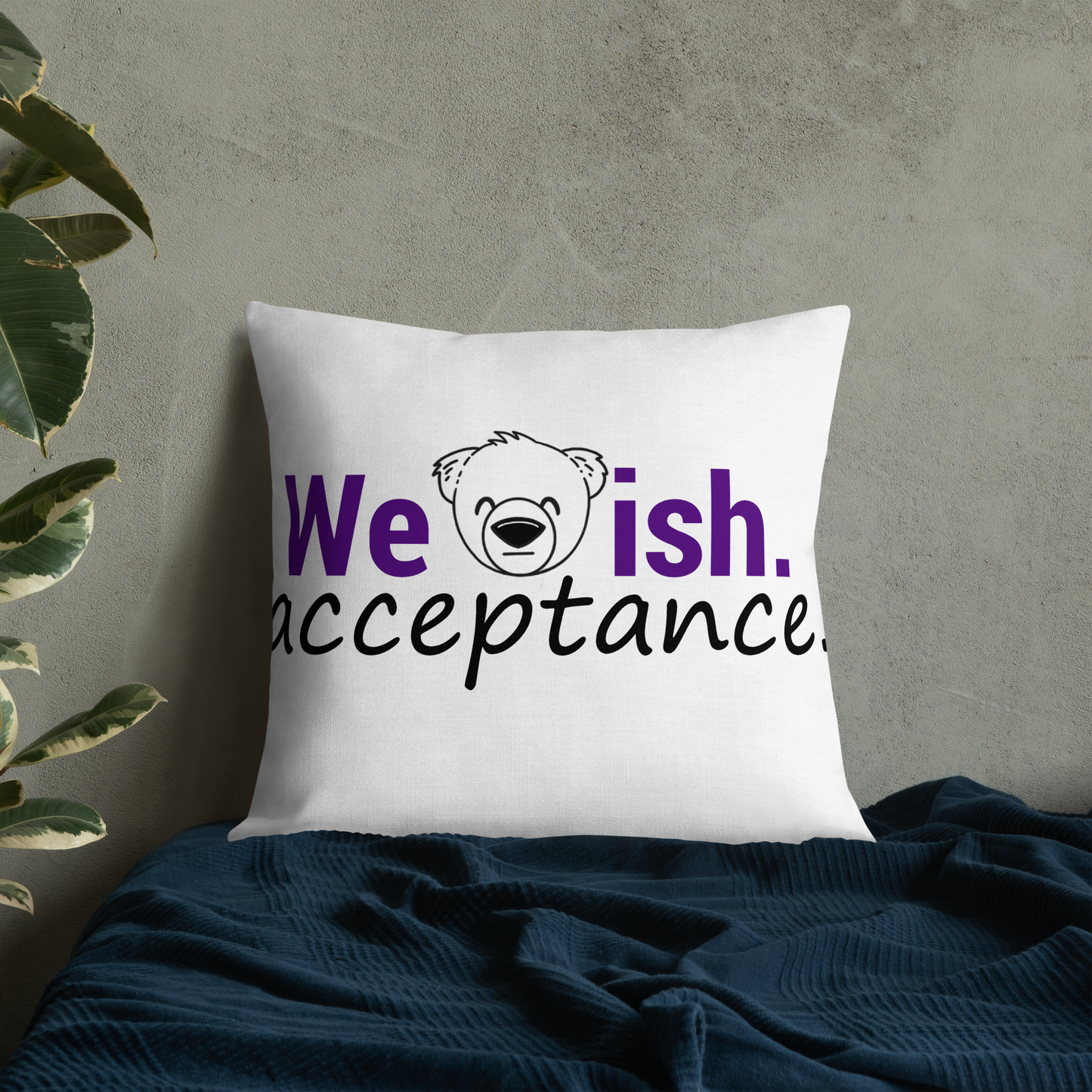 WeBearish Acceptance Pillow