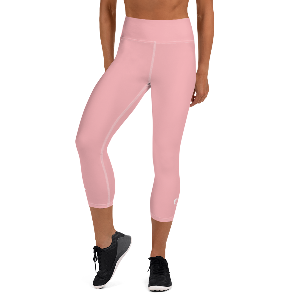 Women's Yoga Leggings (Pink) - WeBearish Acceptance