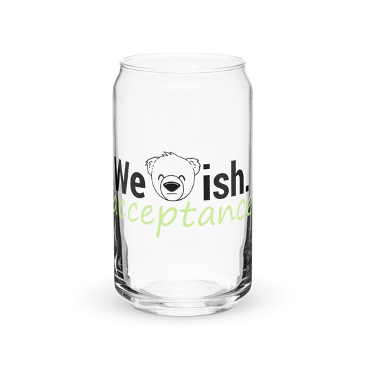 WeBearish Acceptance Clear Glass
