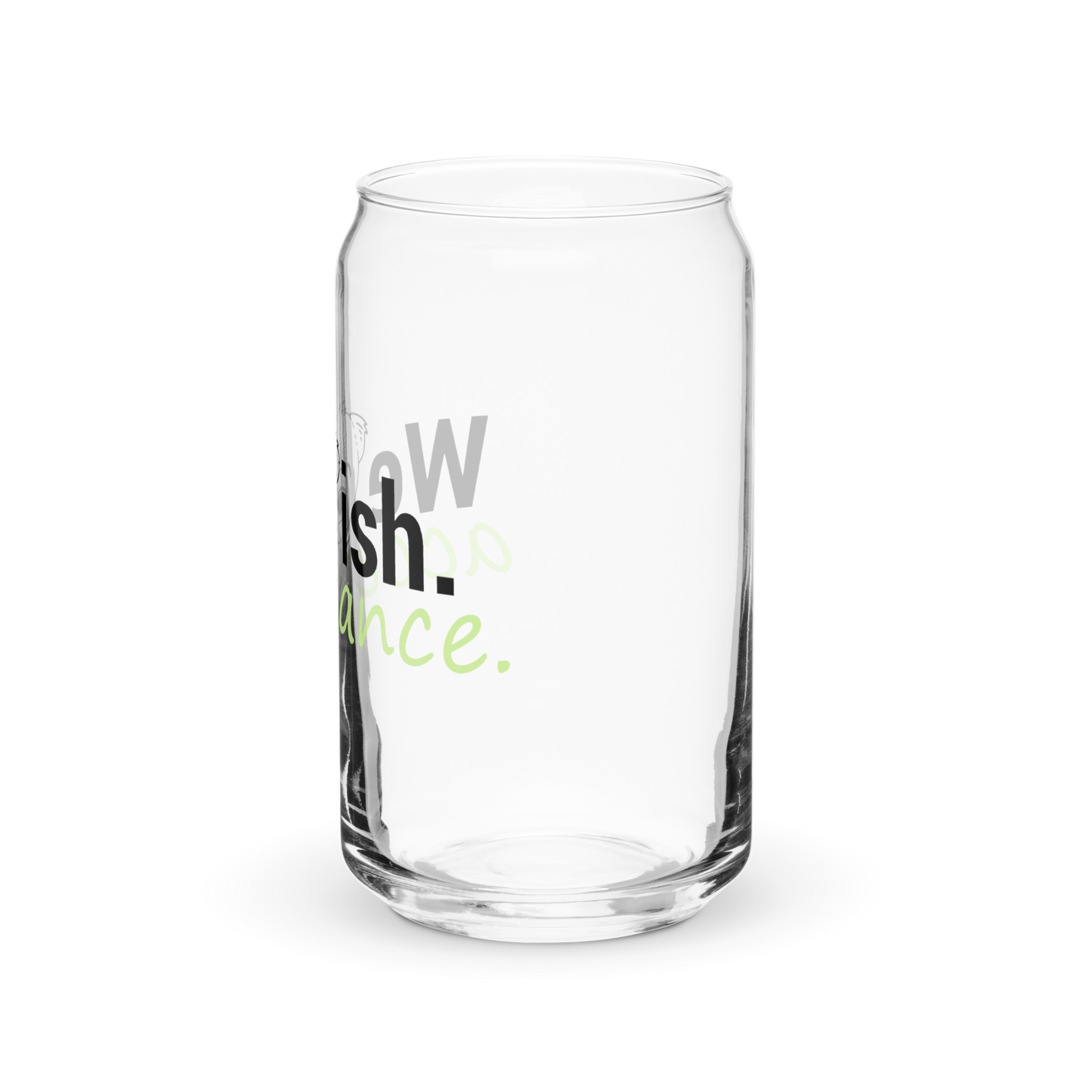 WeBearish Acceptance Clear Glass