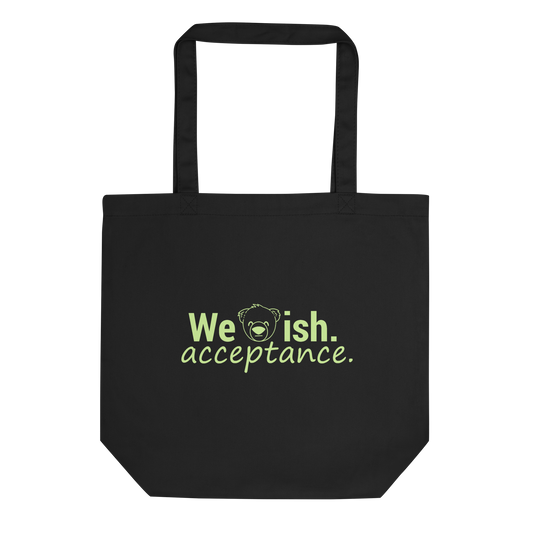WeBearish Acceptance Tote Bag (Black)
