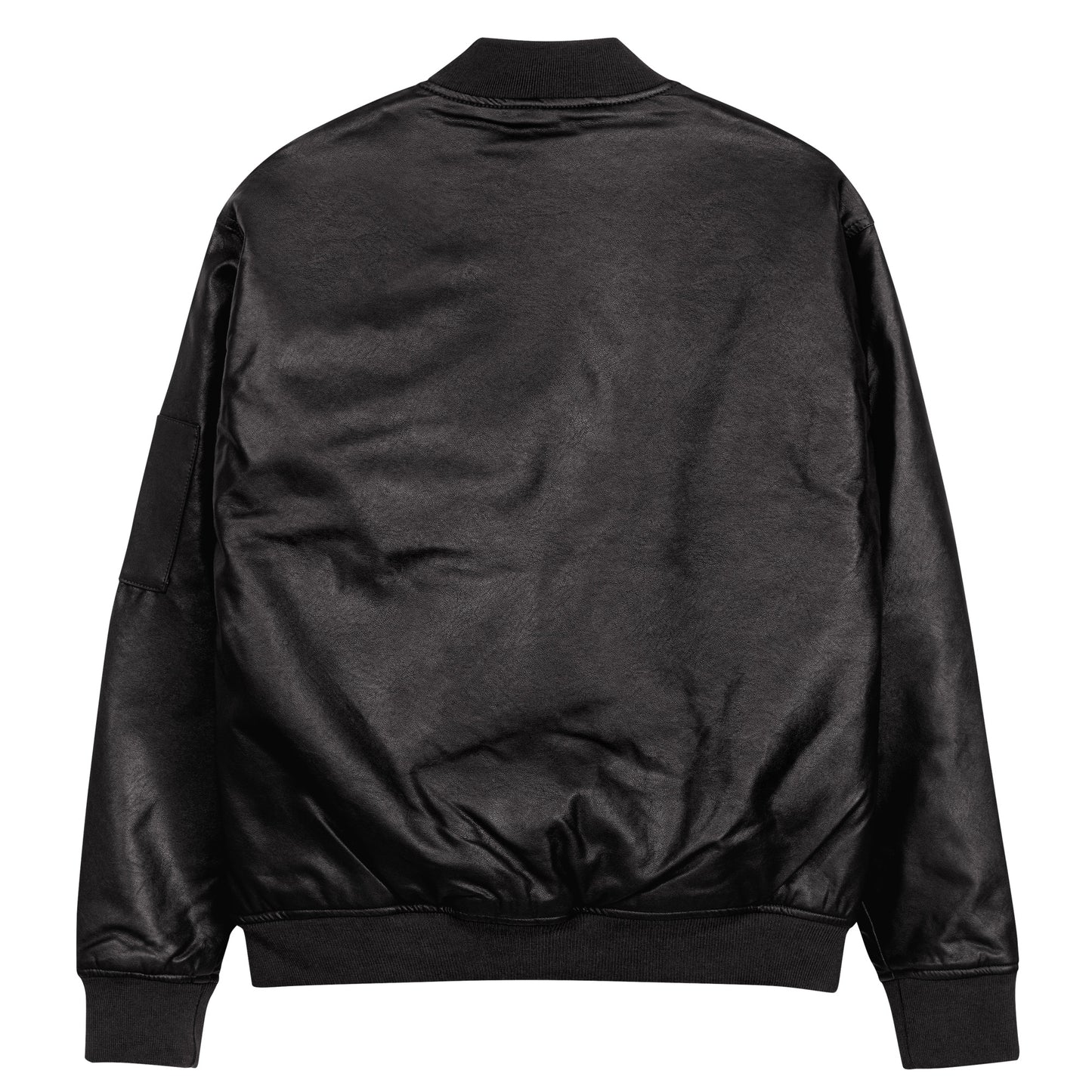 Autism Acceptance Leather Bomber Jacket