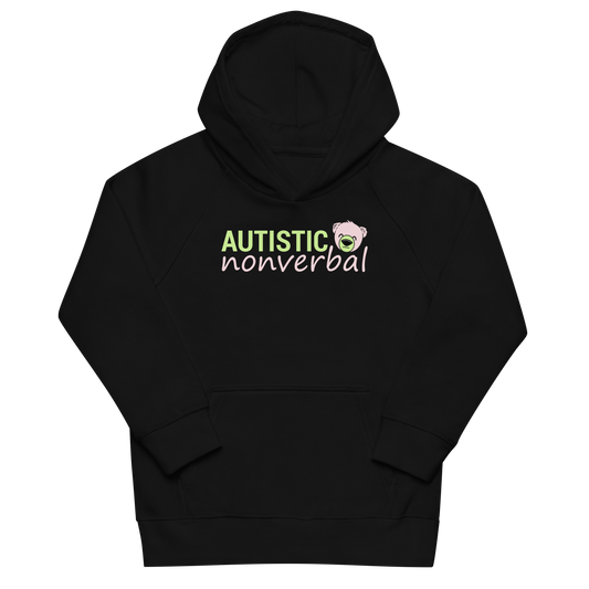 Autistic Nonverbal WeBearish Kids Hoodie