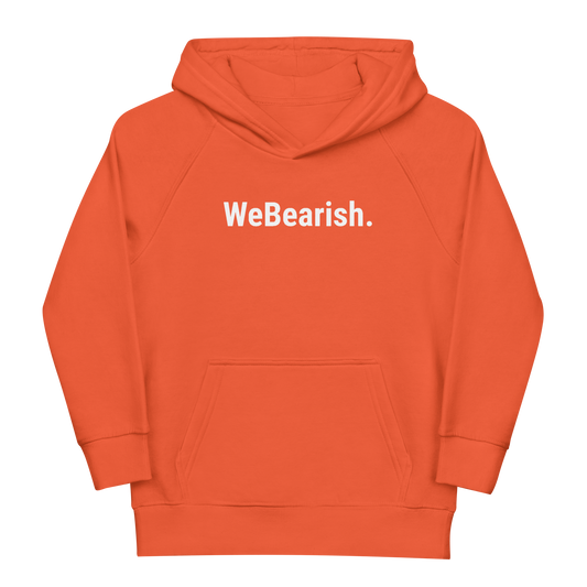 WeBearish Kids Hoodie (Orange)