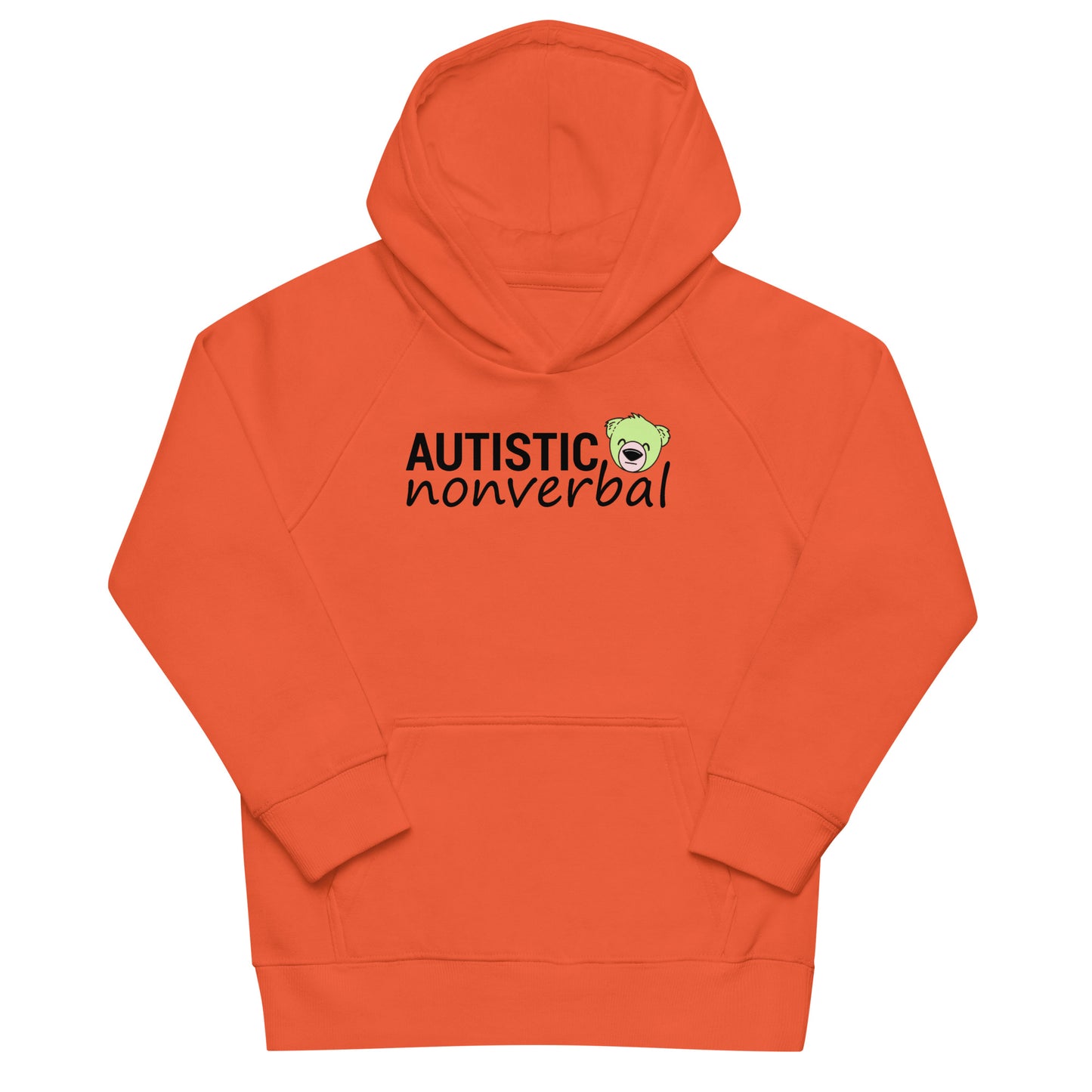 Autistic Nonverbal Kids Hoodie (Orange)