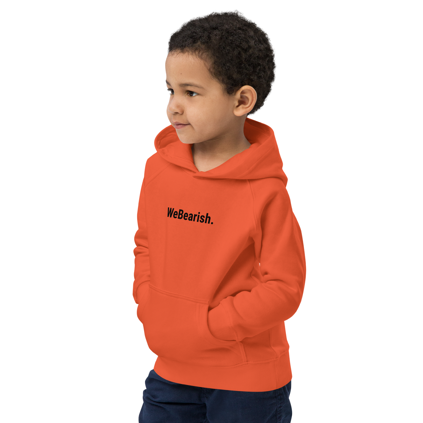 WeHoodie Autism Acceptance (Kids Orange) - WeBearish Acceptance