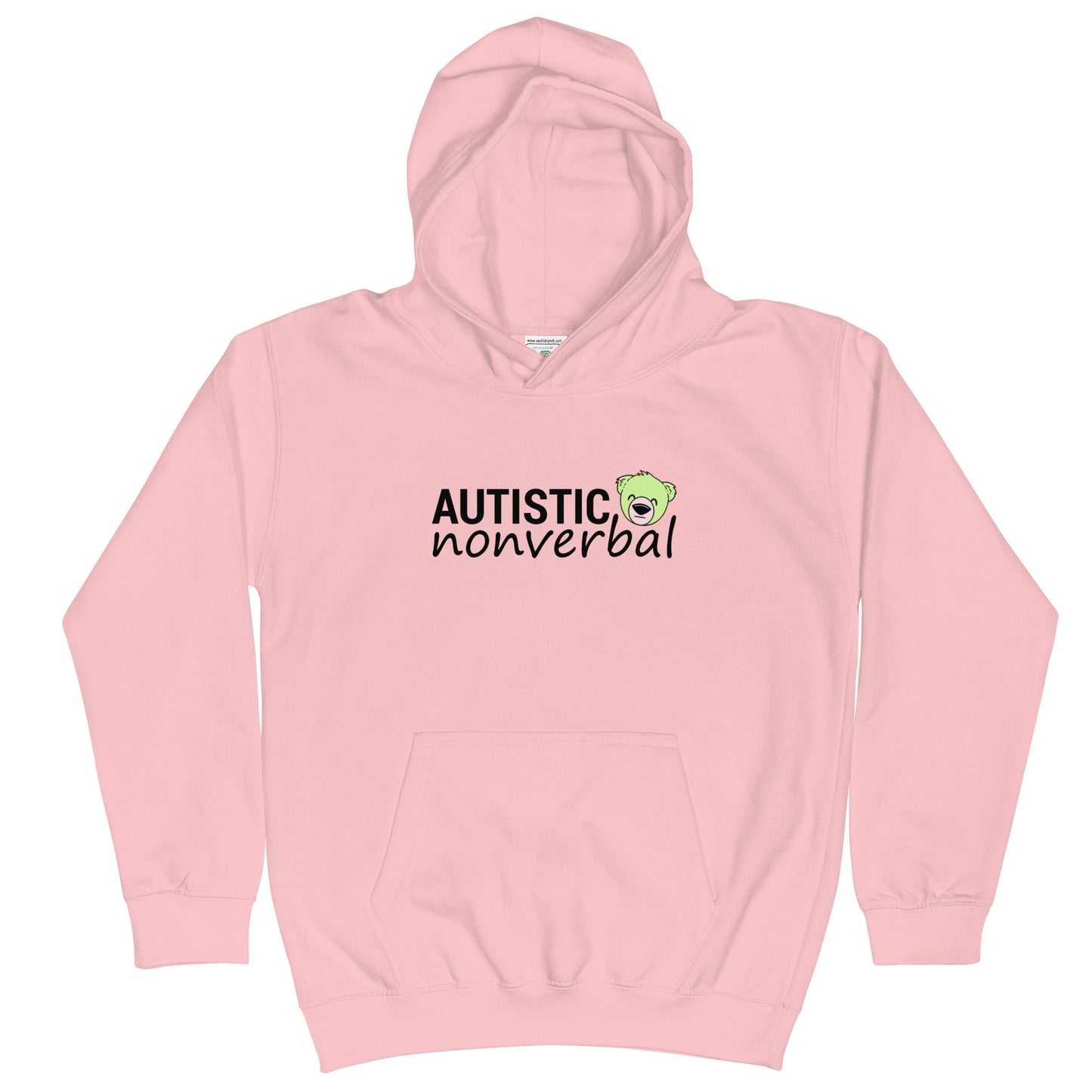 Kids Nonverbal Autism Hoodie (Pink)