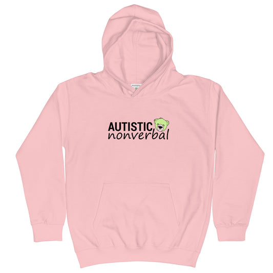 Kids Nonverbal Autism Hoodie (Pink)
