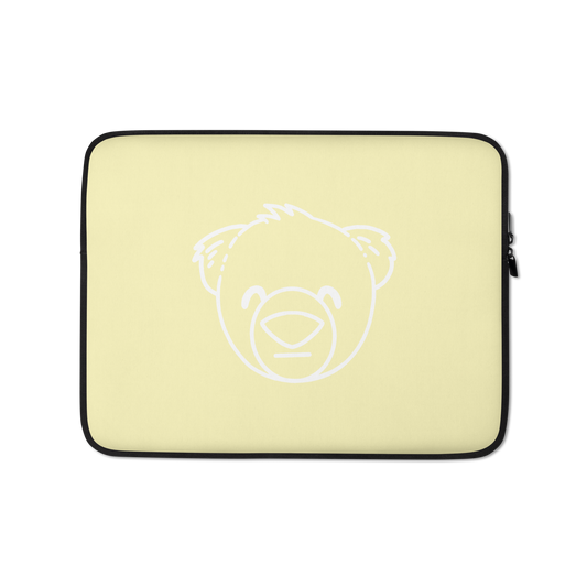 WeBearish Laptop Sleeve (Yellow)