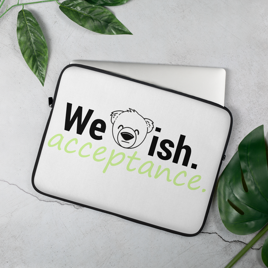 WeBearish Acceptance Laptop Sleeve