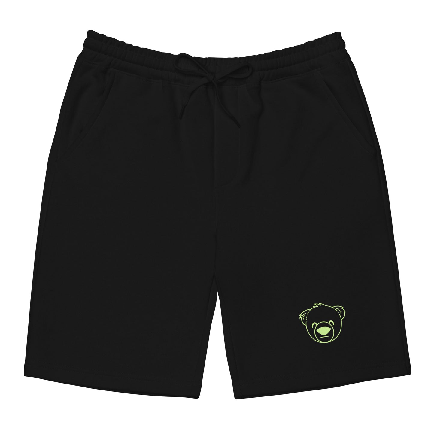 WeBearish Men's Fleece Shorts (Black)