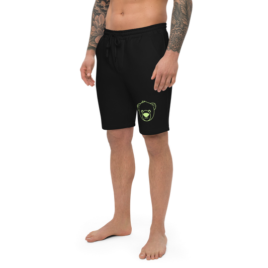 WeBearish Men's Fleece Shorts (Black)