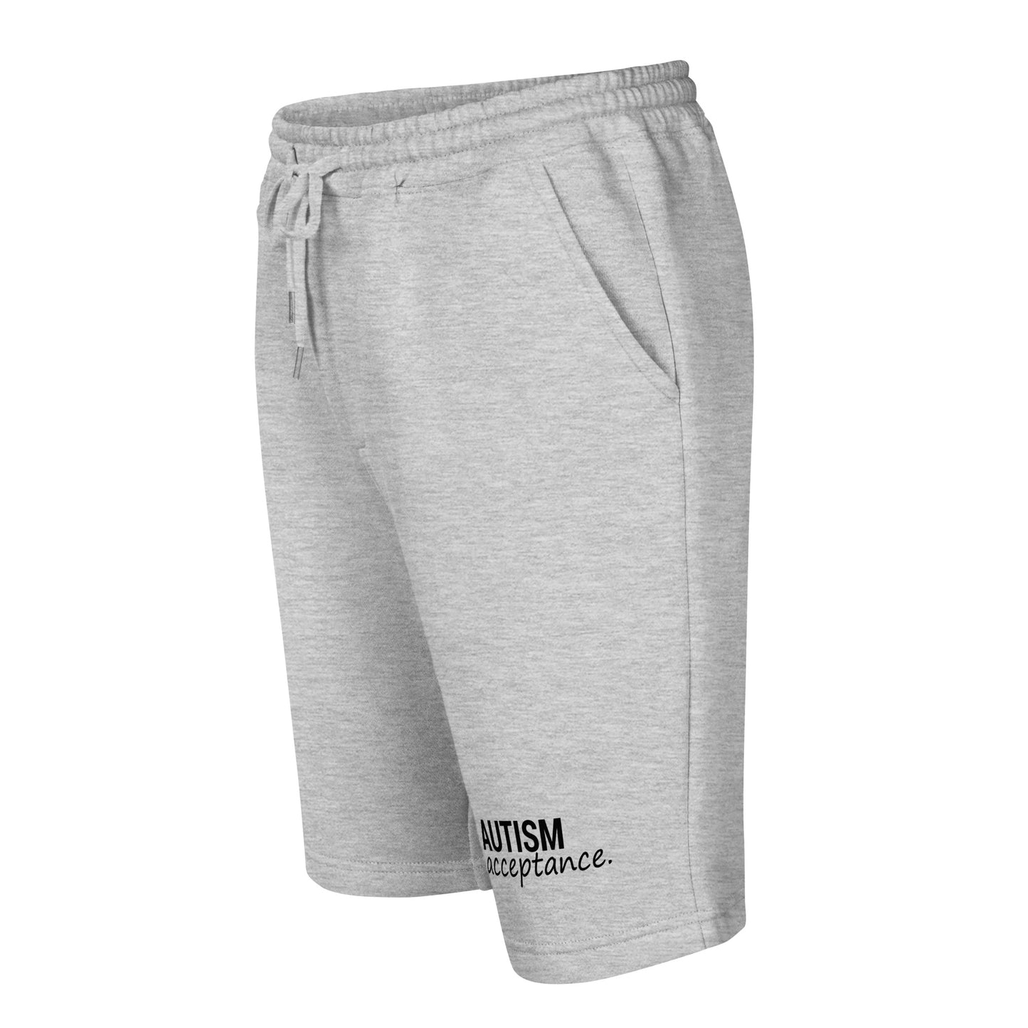 Autism Acceptance Shorts (Fleece Grey)