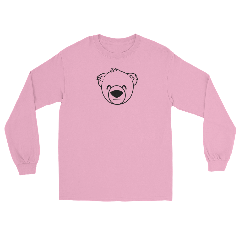 WeBearish Men’s Long Sleeve Shirt (Pink)