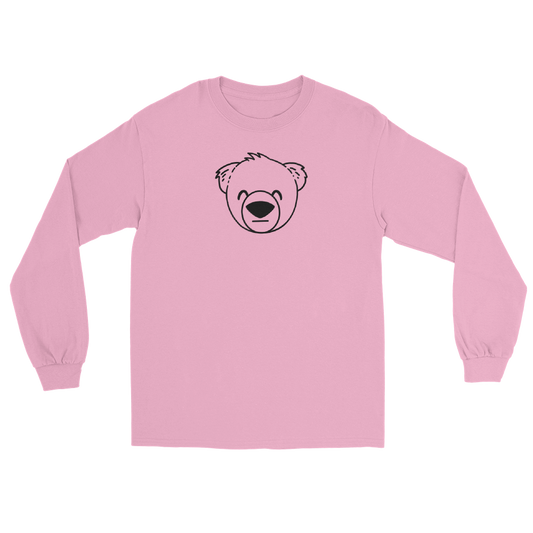WeBearish Men’s Long Sleeve Shirt (Pink)