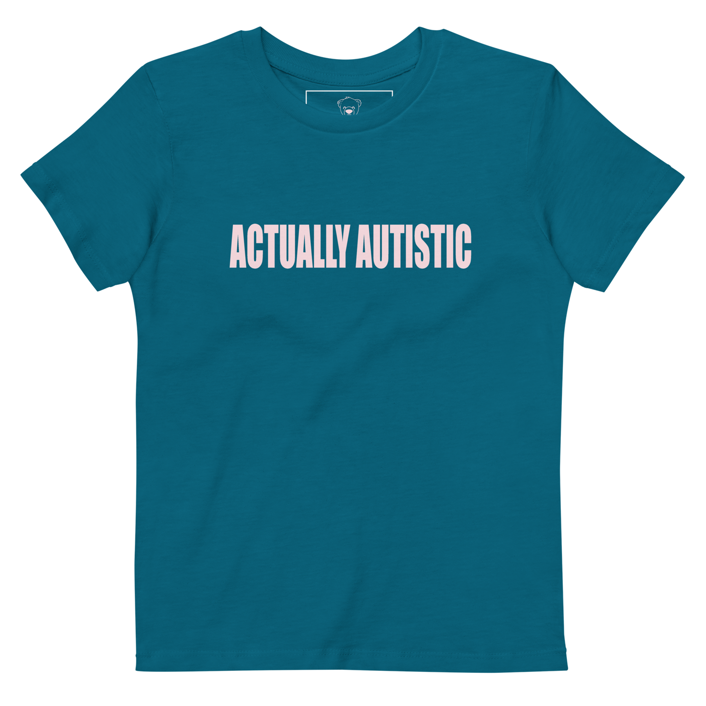 Actually Autistic Kids Shirt (Ocean Blue)