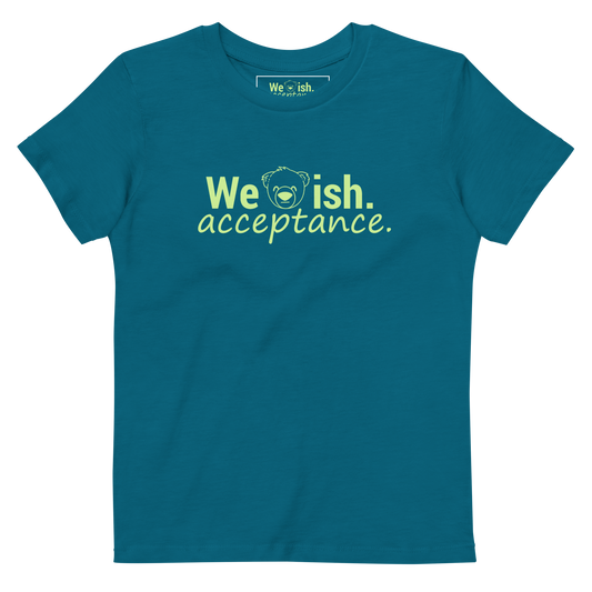 WeBearish Acceptance Kids Shirt (Ocean)