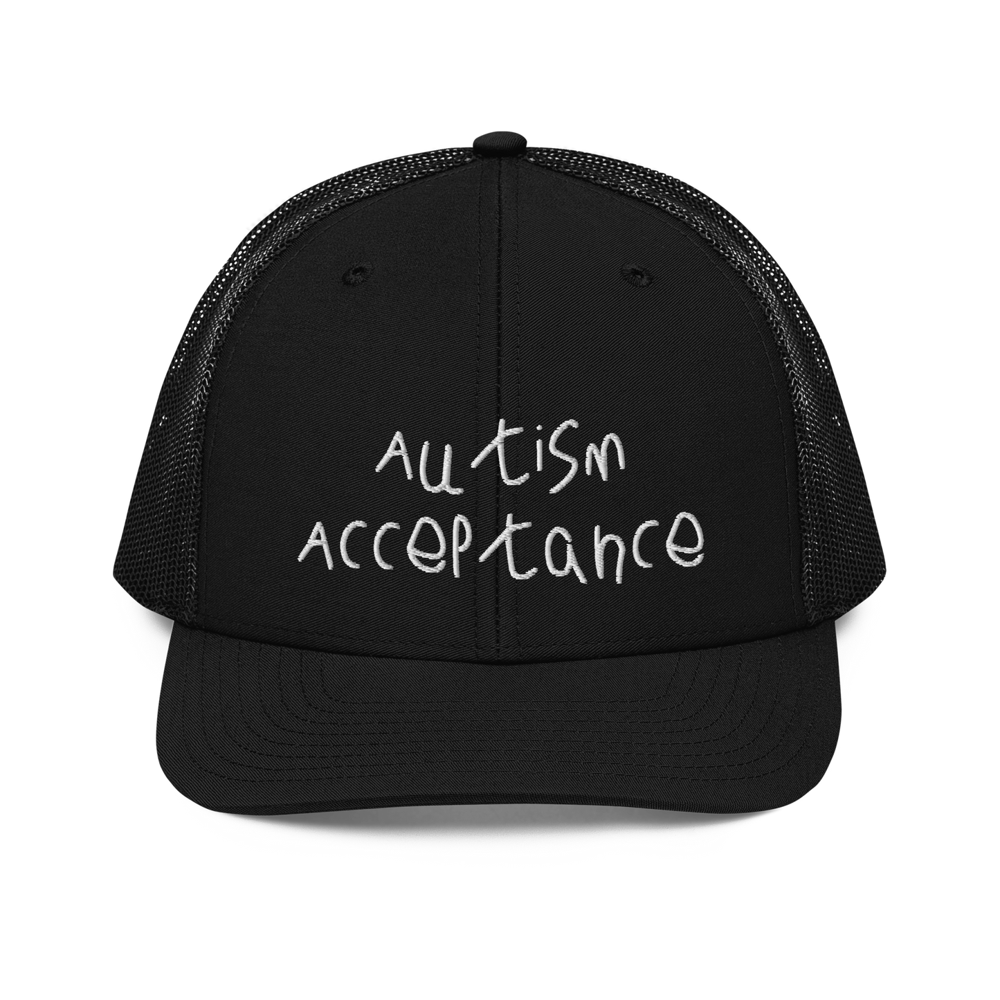 Autism Acceptance Trucker Cap (Black)