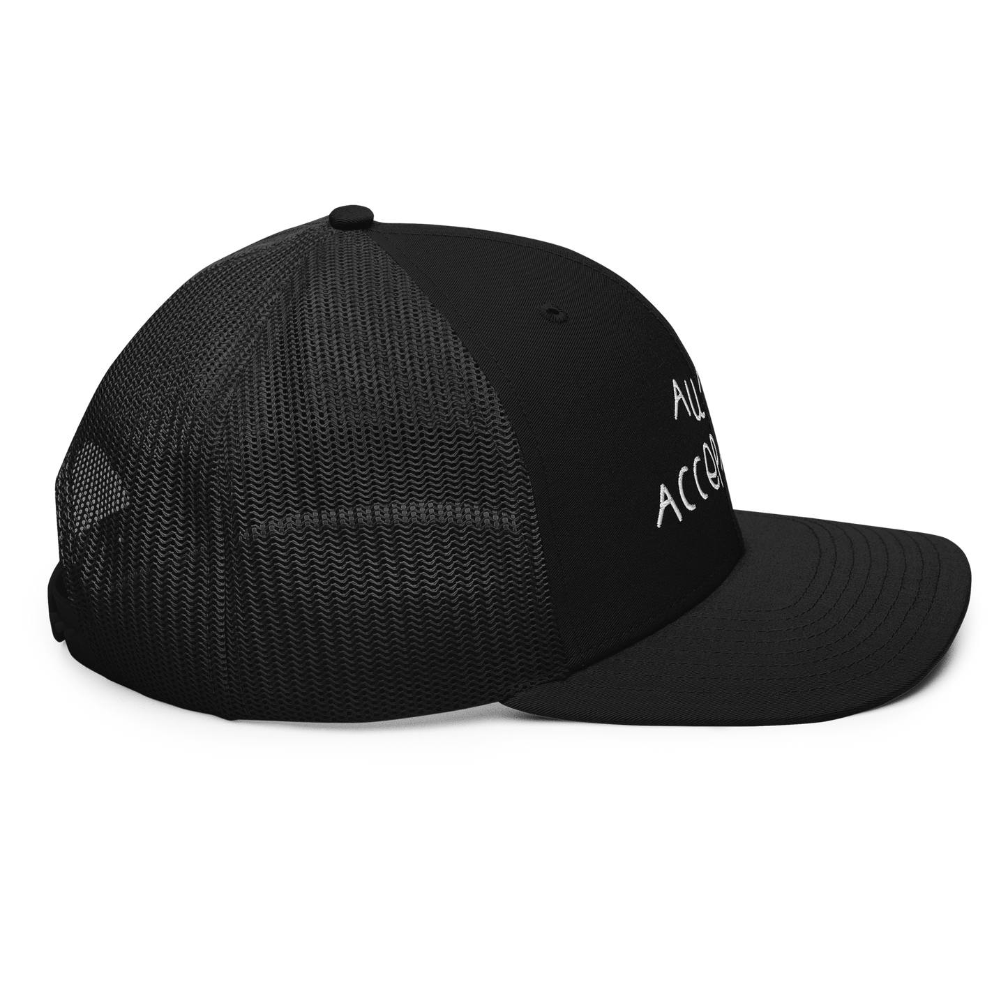 Autism Acceptance Trucker Cap (Black)