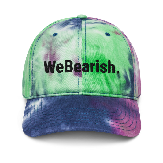 WeBearish Autism Acceptance Tie Dye Hat