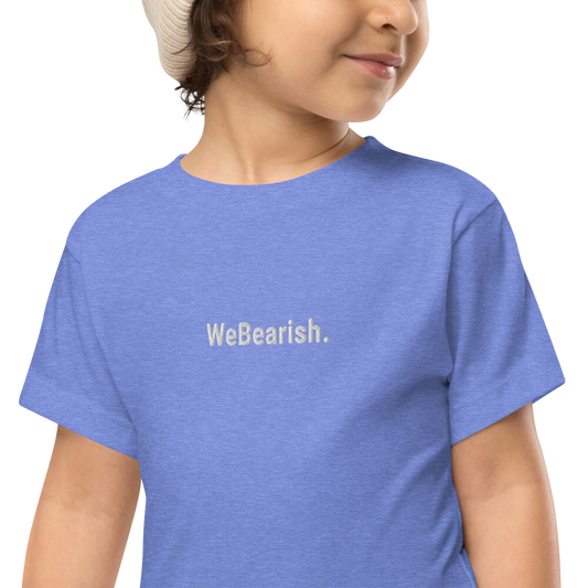 WeBearish Acceptance - Toddler Short Sleeve (Blue)